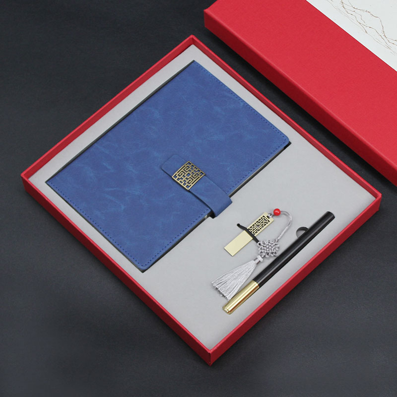 Durable Hardcover Business Notebook Gift Set with Pen T4-06-4 - Image 4