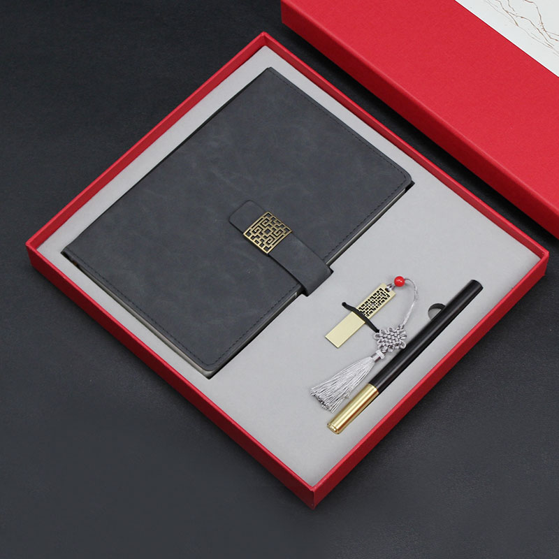 Durable Hardcover Business Notebook Gift Set with Pen T4-06-4 - Image 3
