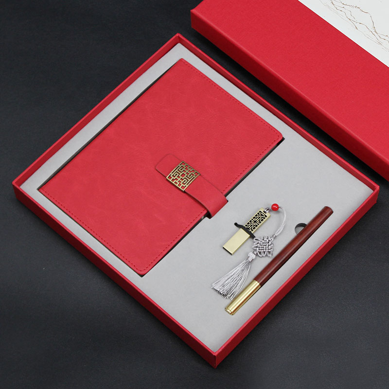 Durable Hardcover Business Notebook Gift Set with Pen T4-06-4 - Image 2