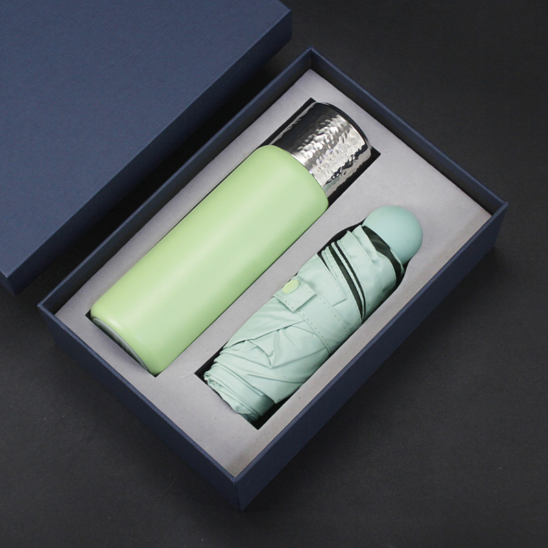 High-End 316 Cup Corporate Exquisite Gift Set with Umbrella T10-06 - Image 2