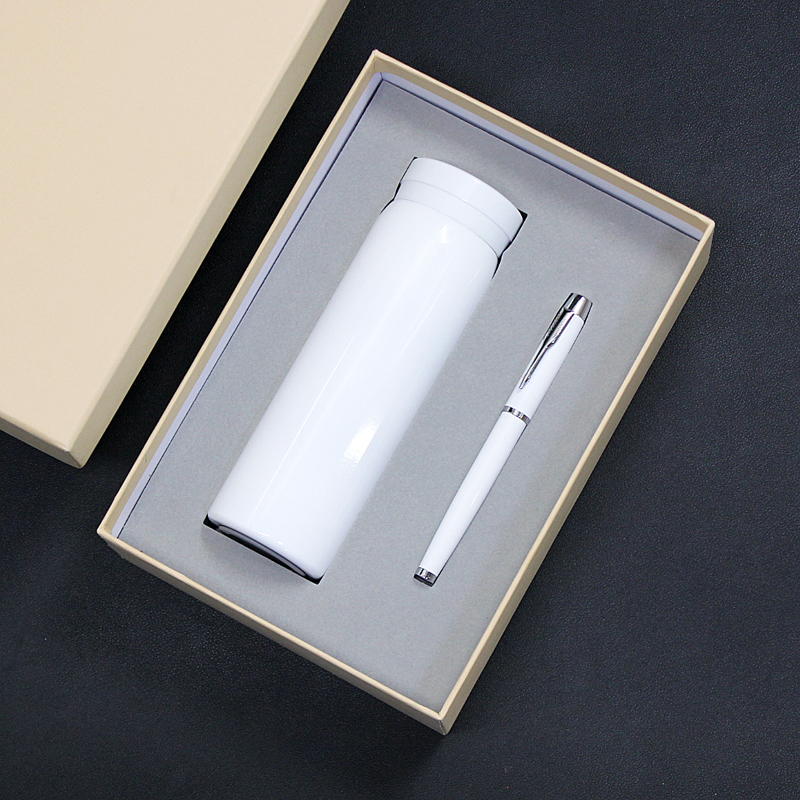 Luxury 304 Stainless Steel Pocket Cup Business Gift Set with Pen T11-01 - Image 3