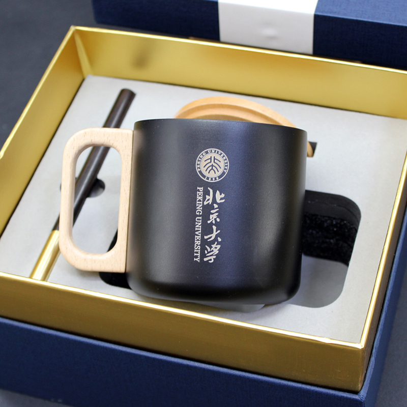 Customized 304 Stainless Steel Inner Liner Mug Pen Gift Set T5-12 - Image 3