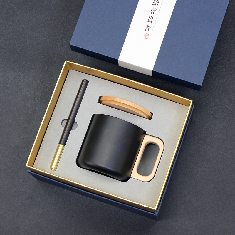 Customized 304 Stainless Steel Inner Liner Mug Pen Gift Set T5-12 - Image 2