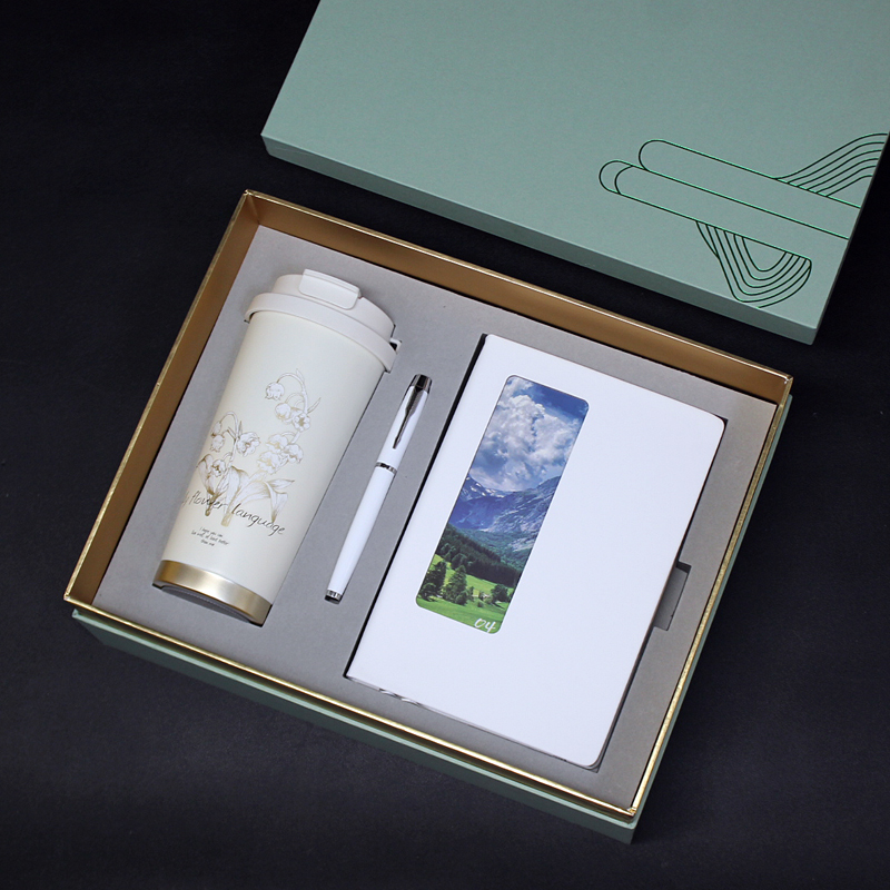 Premium 316 Coffee Mug Metal Pen and A5 Notebook Business Gift Set T13-01 - Image 2