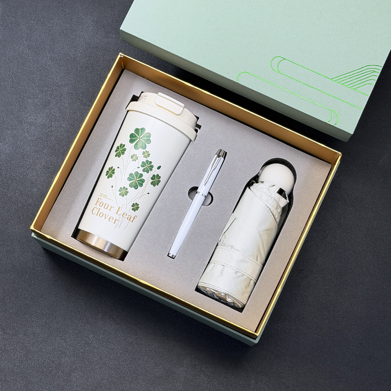 Customized Logos Clients and Employees' Activities Office Business Gift Set T12-05 - Image 2