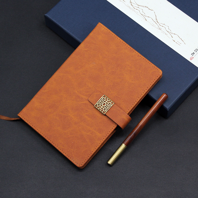 Soft Touch A5 Window Notebook and Pen Set Customizable Corporate Gift Box T4-07 - Image 2