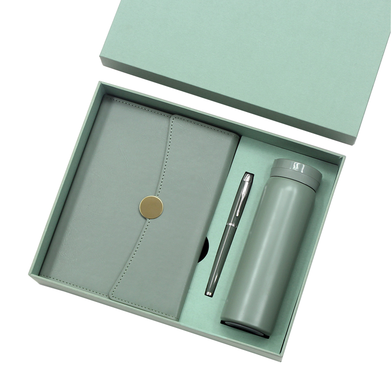 Wholesale Customized Hardcover Corporate Notebook Office Pen Gift Set T9-01