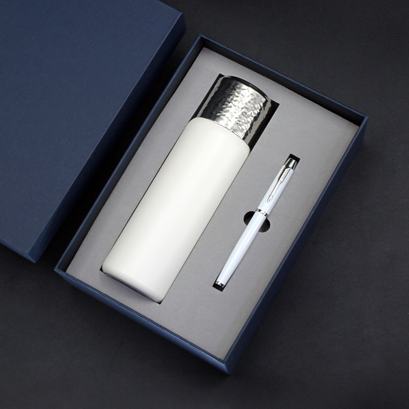 Multi-Color High-End Hammer-Textured Stewing Cup Exquisite Gift Box Set T10-04 - Image 3