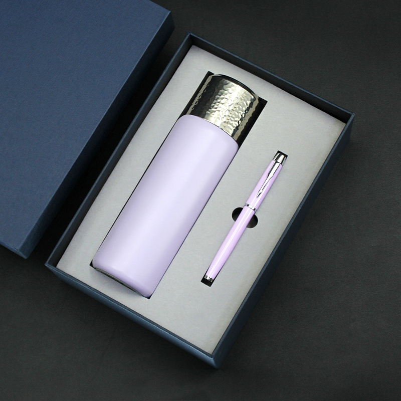 Multi-Color High-End Hammer-Textured Stewing Cup Exquisite Gift Box Set T10-04 - Image 4