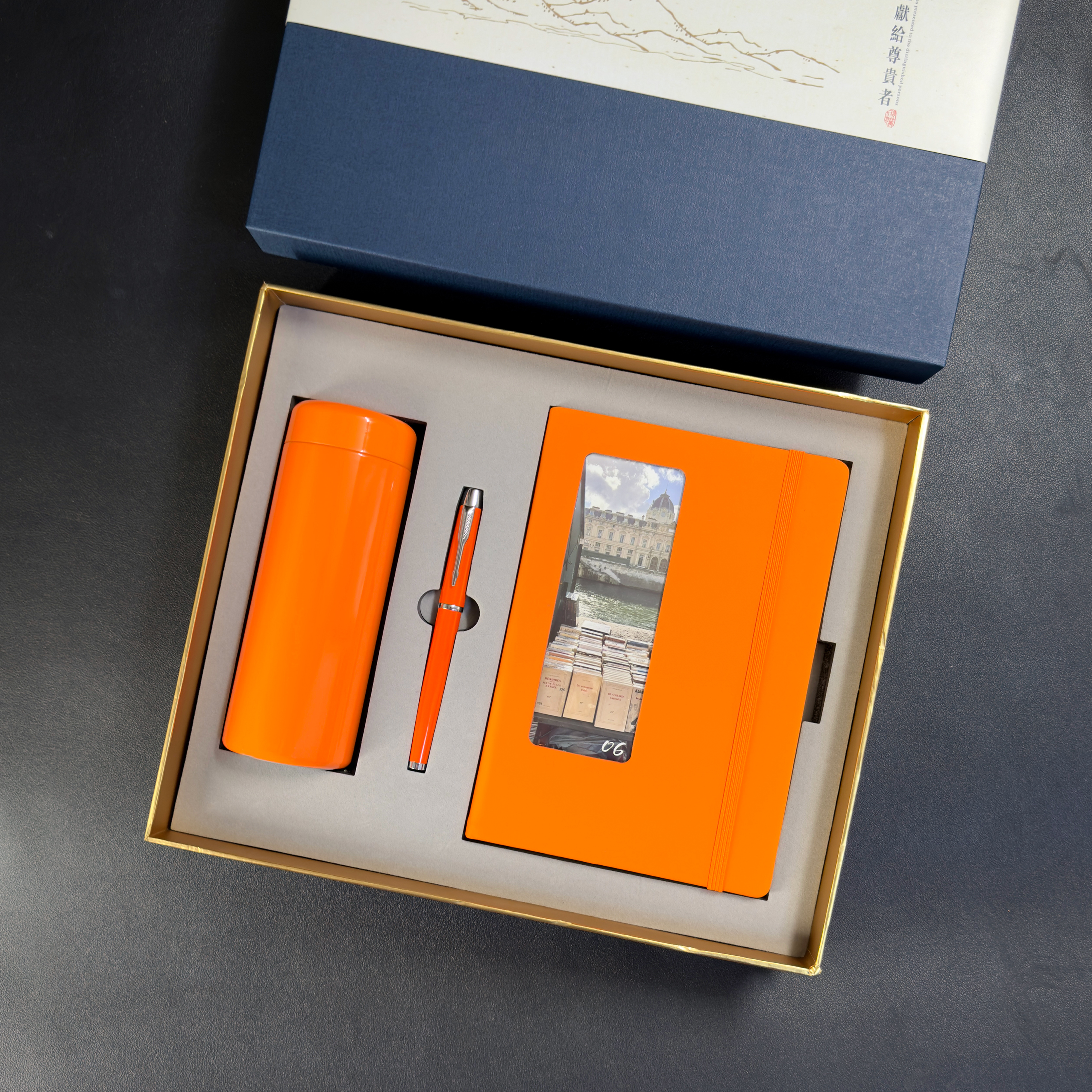 Customized Business Notebook Insulated Cup Gift Box Set with Logo Printing T6-18 - Image 4