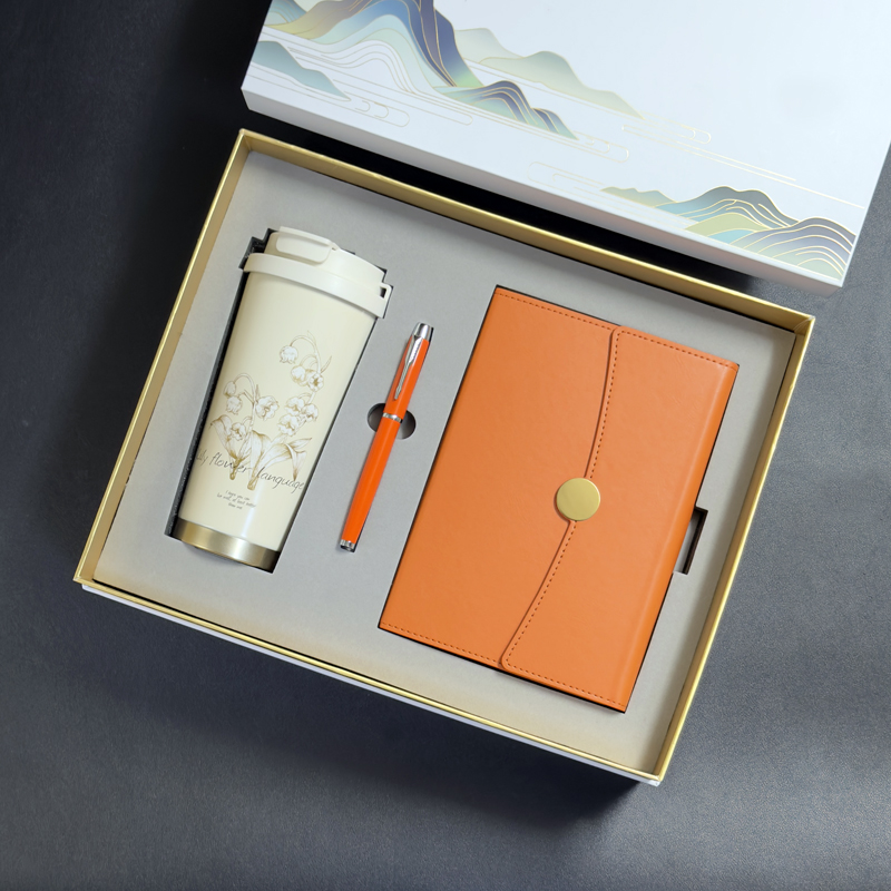 Office Practical Coffee Cup Notebook Pen Business Gift Set T15-02 - Image 3