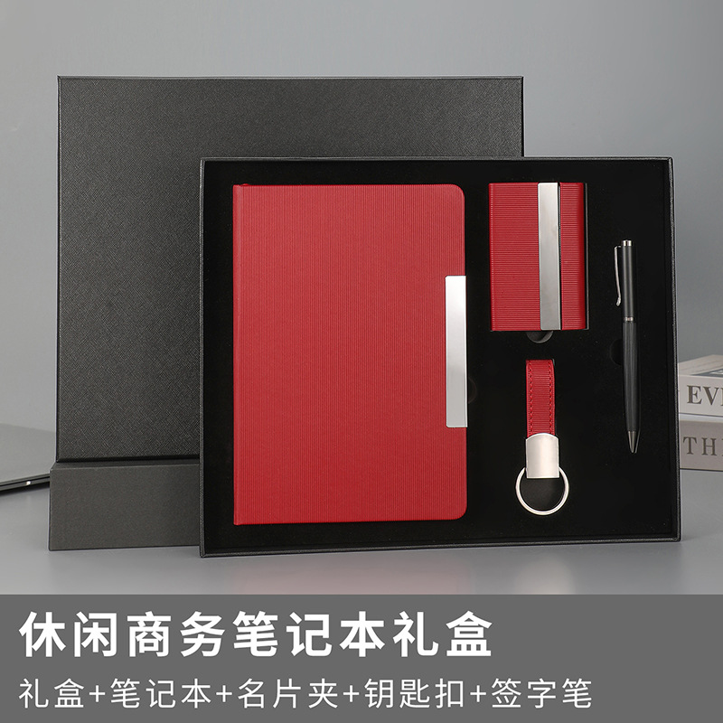 Customization Company Opening Business Magnetic Buckle Notebook Gift Set T4-10 - Image 2