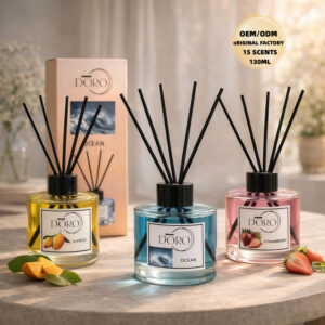 Long-Lasting Fresh Air Flameless Aromatherapy Fruit-Scented Perfume Reed Diffusers T1-23
