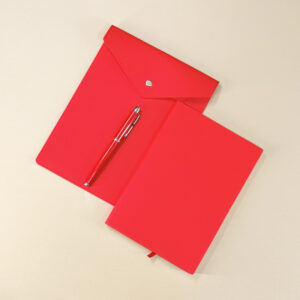 Luxury Skin-Feel Soft Color 3-Piece Set PU Leather Notebook Gift RC-3
