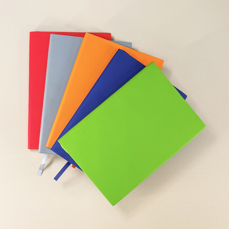 Luxury Skin-Feel Soft Color 3-Piece Set PU Leather Notebook Gift RC-3 - Image 4